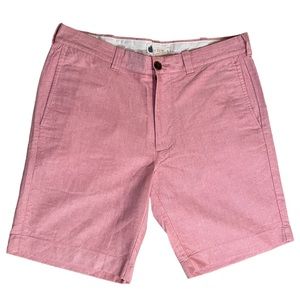 J. Crew Men’s Salmon shorts - size 32
